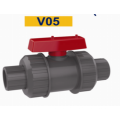 Pvc double true union ball valves socket type